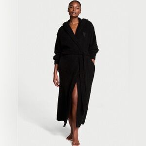 Victoria's Secret Chenille Hooded Long Robe